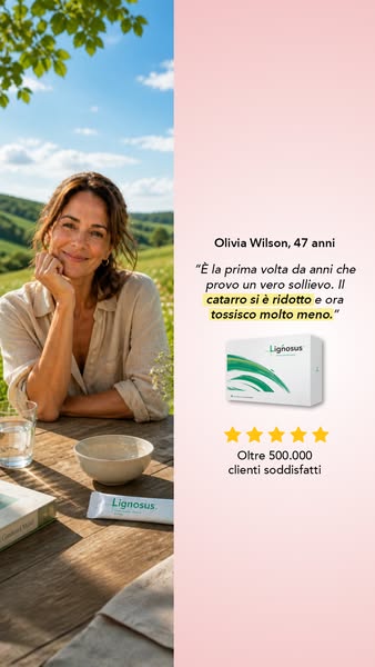 Favorisci un sano equilibrio del muco