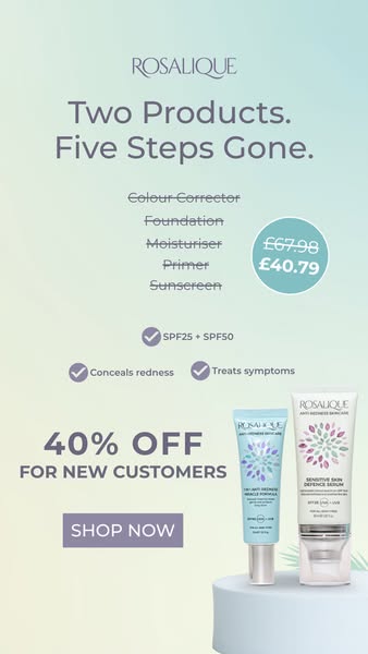SPF That Works with Redness – SAVE 40%