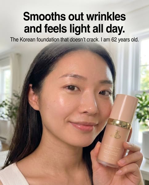 The Korean pharmacy foundation women over 50 are switching to