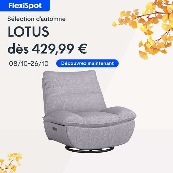 Votre pause mérite le LOTUS