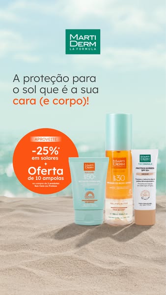 Anúncio de MartiDerm Portugal