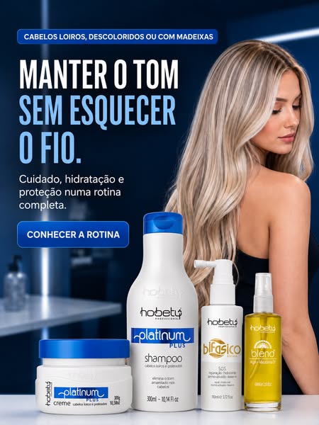 Rotina Completa para Loiro Frio & Protegido