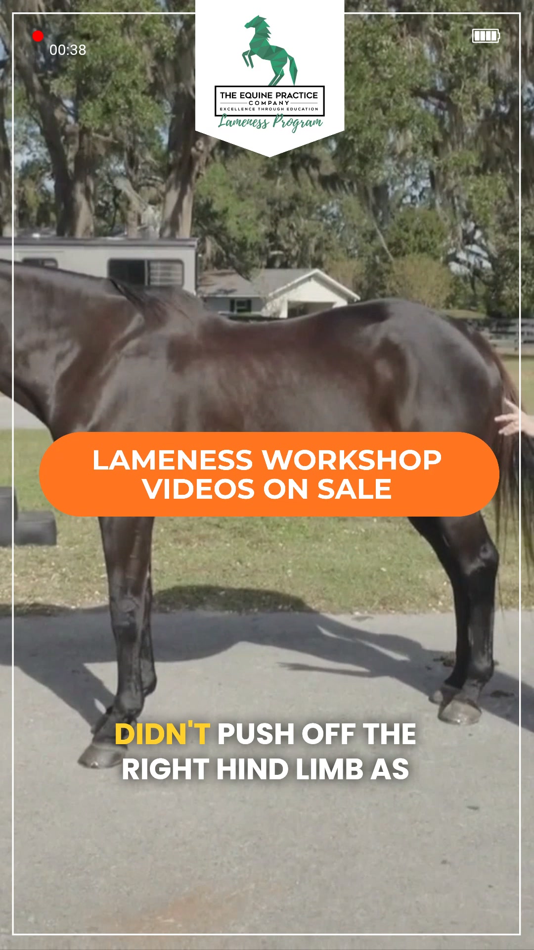 Watch a Free Lameness Training Session
