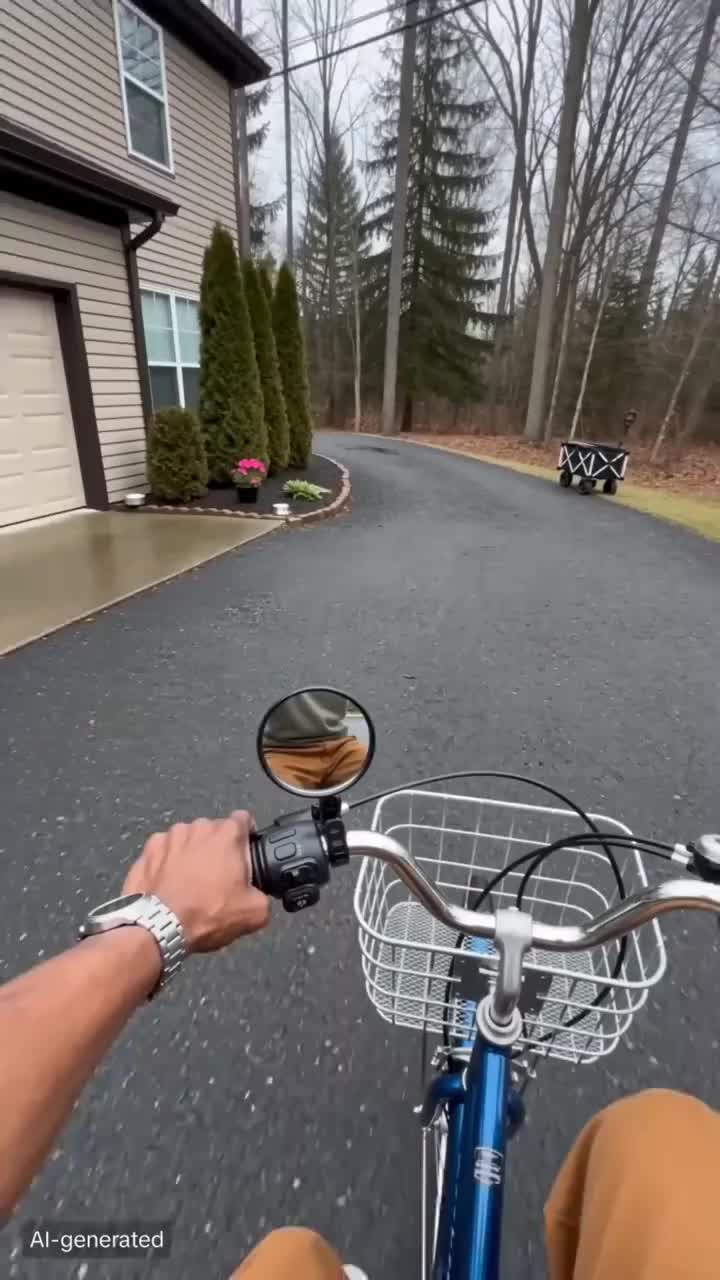 360 Degree Rotating Rearview Mirror