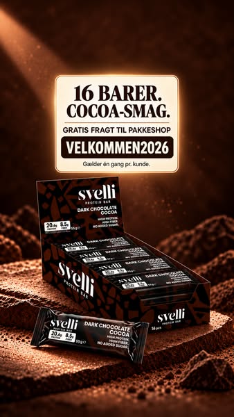 16 Cocoa-barer i æsken