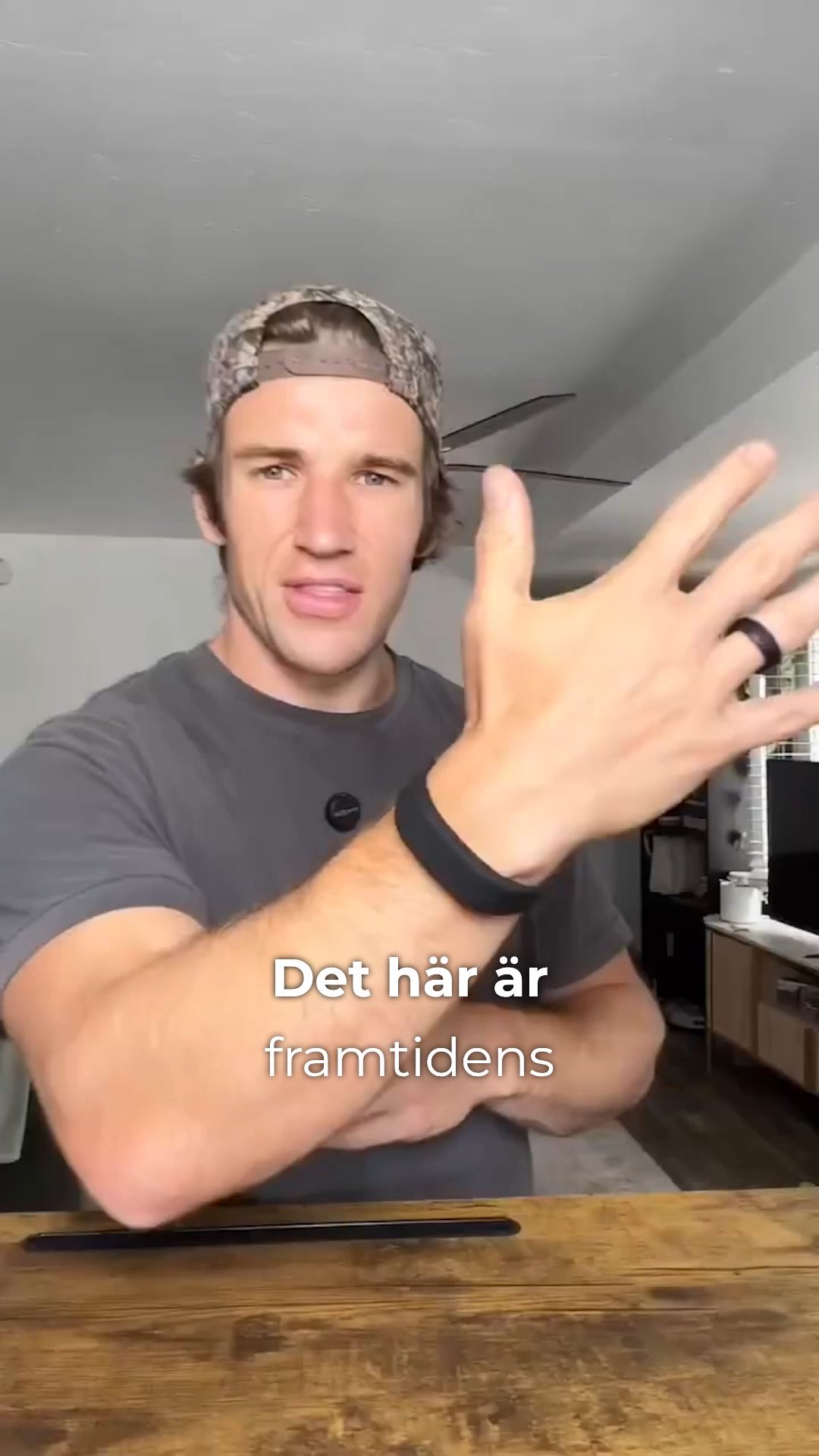 Väcker bara dig. Helt tyst.