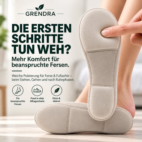 Deine Füße tragen dich jeden Tag. Mach es ihnen leichter.