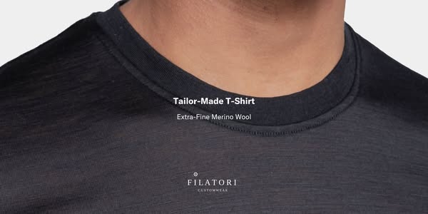 Extra-Fine Merino Wool T-Shirt | Best Fit Guaranteed