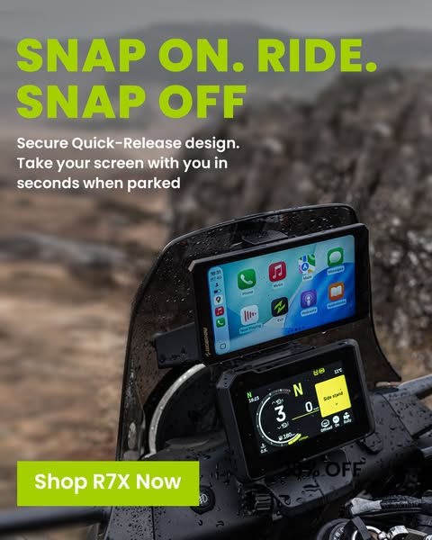 New Launch: RiderNav R7X