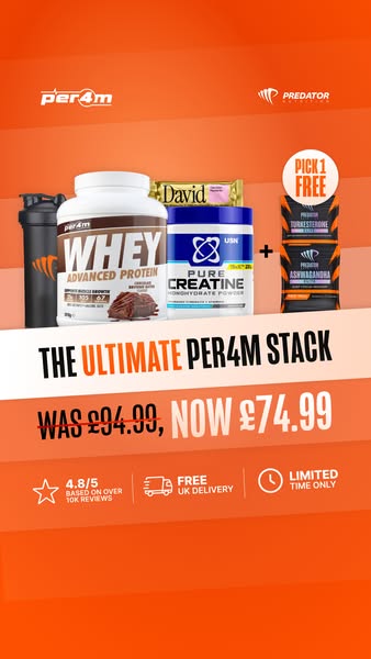 BUY PER4M WHEY. GET MORE FREE.
