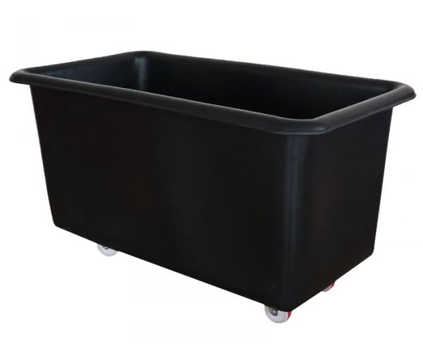 Recycled Mobile Plastic Box, 455L, 1400 x 770 x 785mm