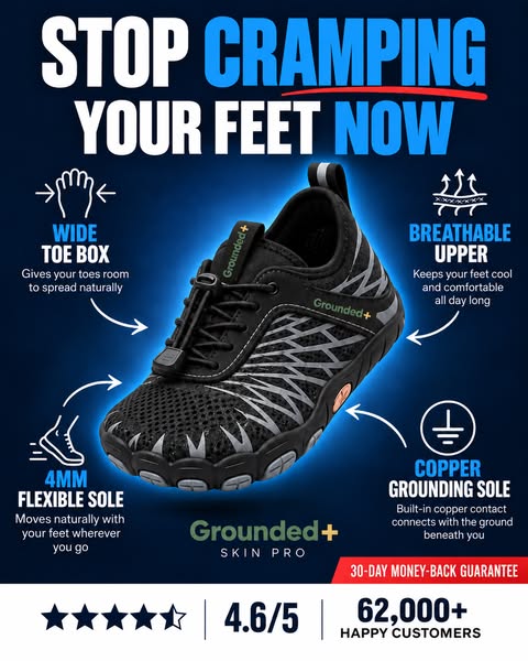 Over 40 and struggling with foot pain or stiff, uncomfortable walks? Try this