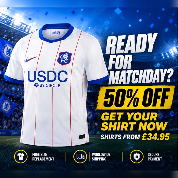 Chelsea Shirts Are Here!