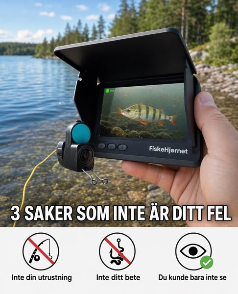 Se fisken innan du kastar