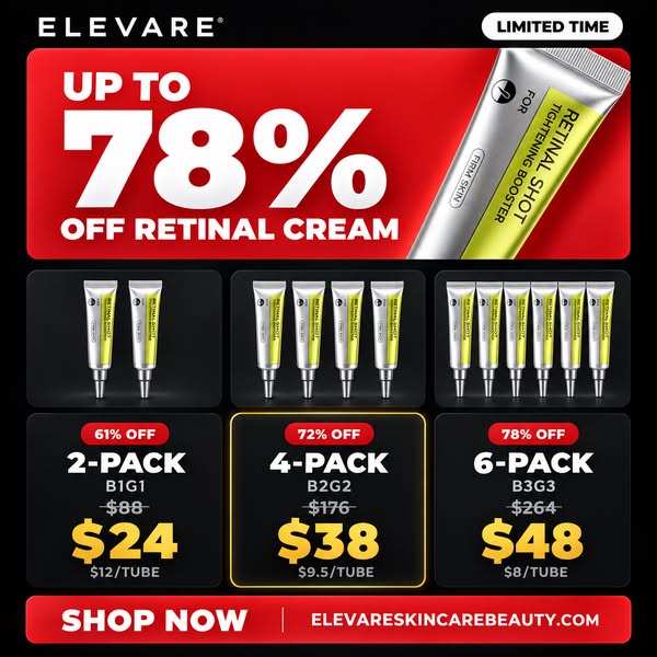 Elevare Retinal Shot Booster — Advanced Care for Youthful, Radiant Skin