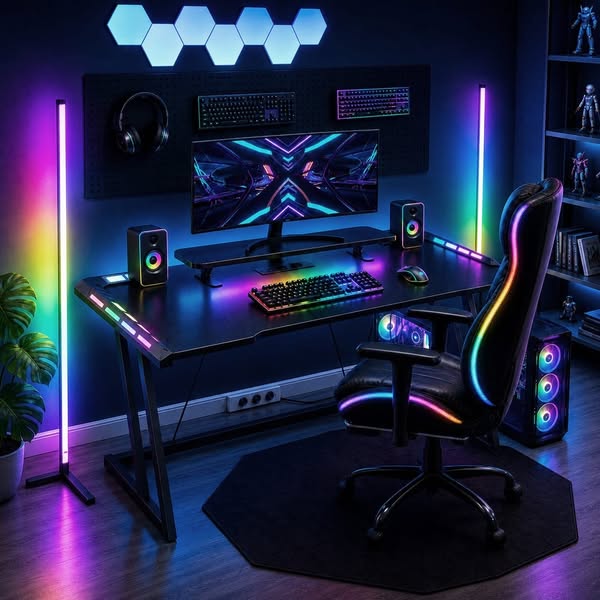 The perfect, effortless setup. (Ready to play)