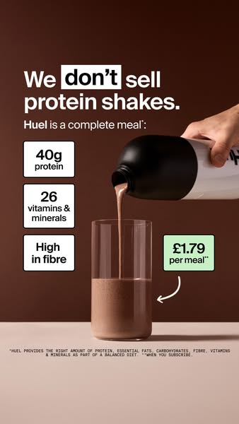This Is A Meal. Not A Protein Shake.
