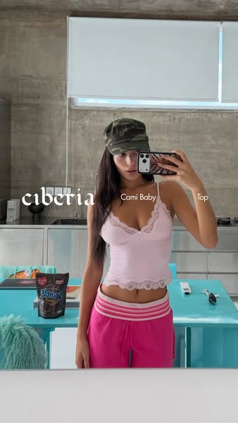 Cami Baby Top Pink