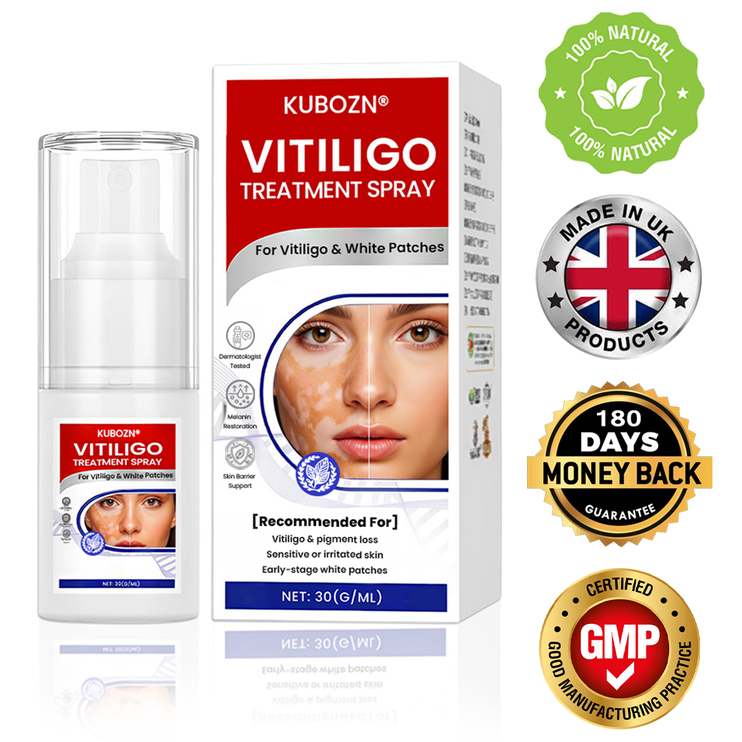 KUBOZN® Vitiligo Treatment Spray — 94% Saw Natural Skin Color Return in Just 1 Week