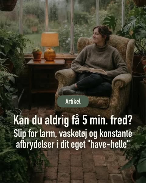 Hvad hvis dit uderum kunne give dig overskuddet tilbage?