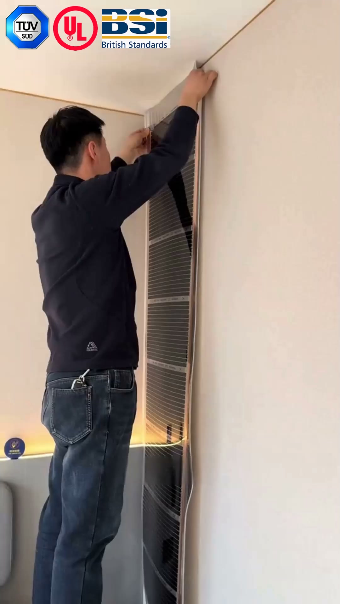 Graphen Infrarot-Heizwand – Warm in 3 Sekunden & energiesparend