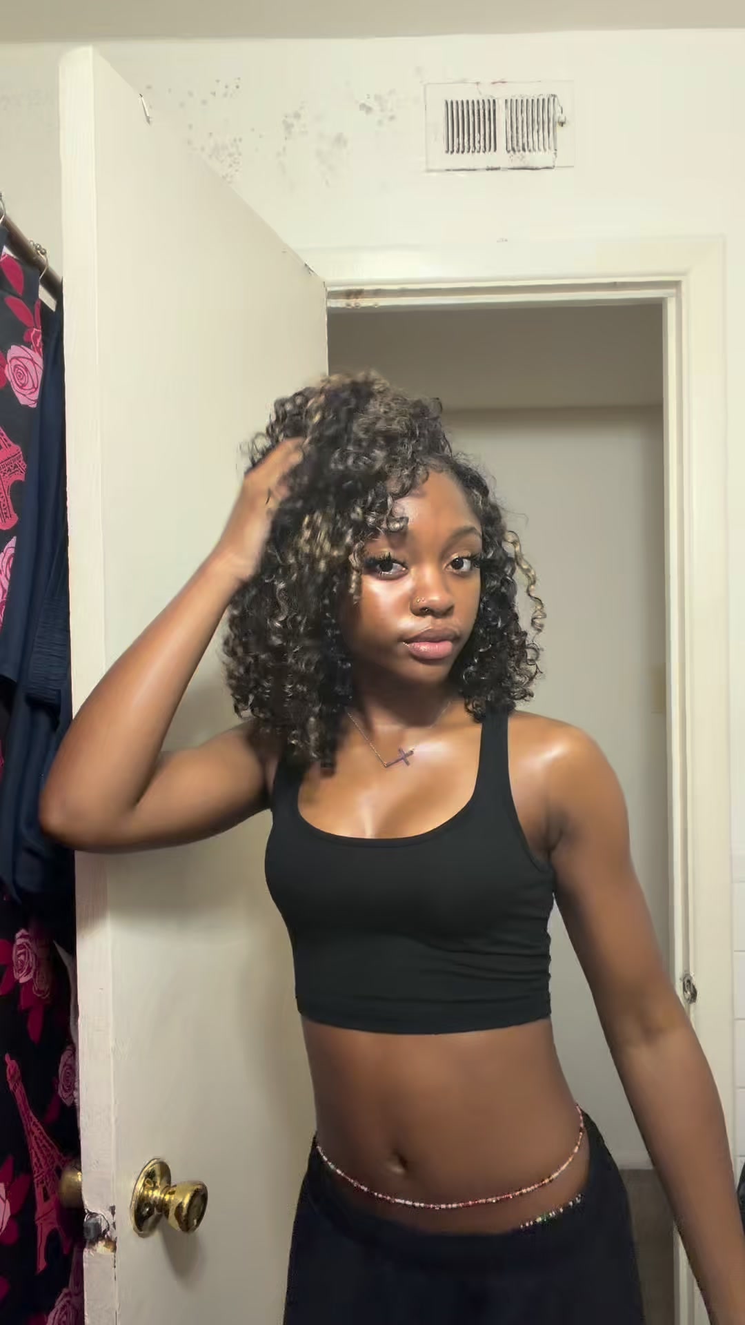 Mamushow 3 in 1 Burmese Curly Half Wig Human Hair
