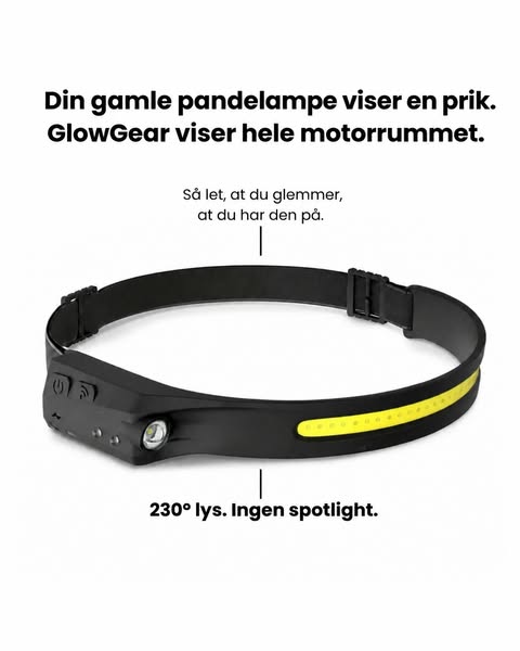 Rangeret som nr. 1 pandelampe 3 år i træk!