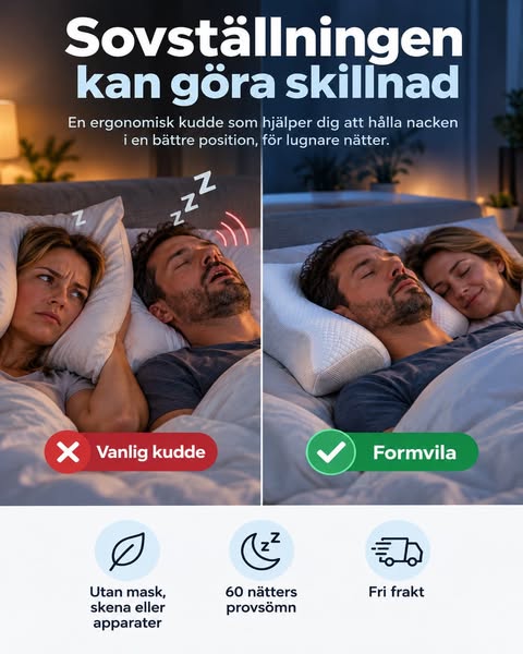 Stör snarkningar er nattsömn?