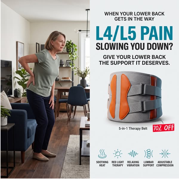 Up to 70% Off • L4/L5 Pain Slowing You Down?