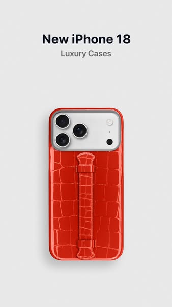 NEW IN: Exclusive iPhone 18 Leather Cases