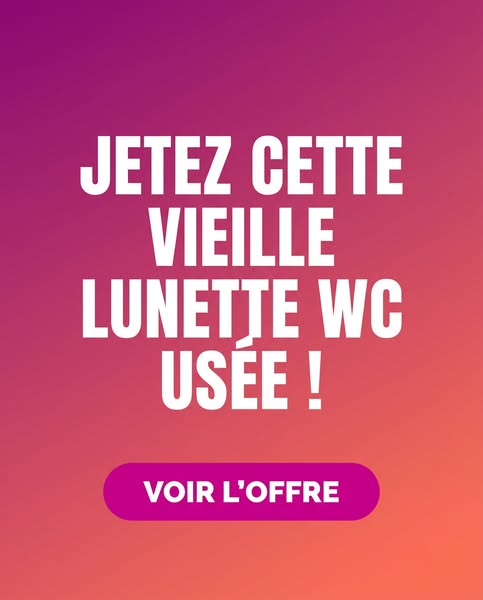 Kit Lunette WC à 6,99€ seulement