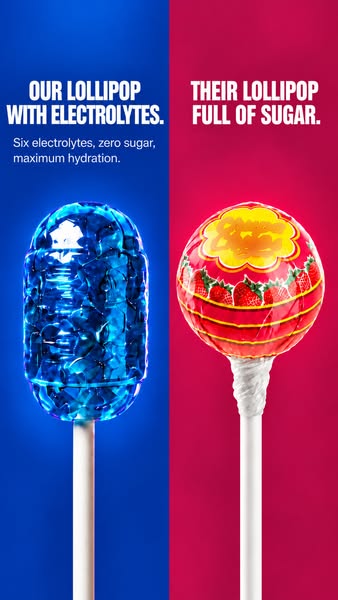 Electrolyte lollipops for your night