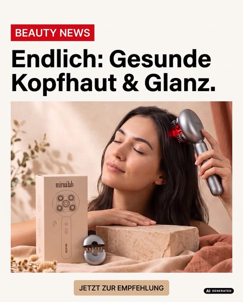 4 Technologien. 1 Kopfhaut-Ritual.