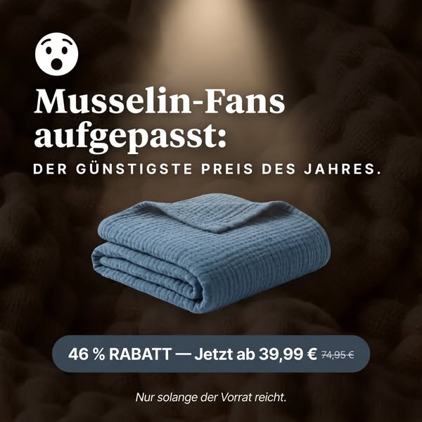 Jetzt im Sale - 50% Rabatt!