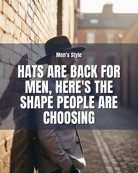Men's Hats: The Trending Styles This Season