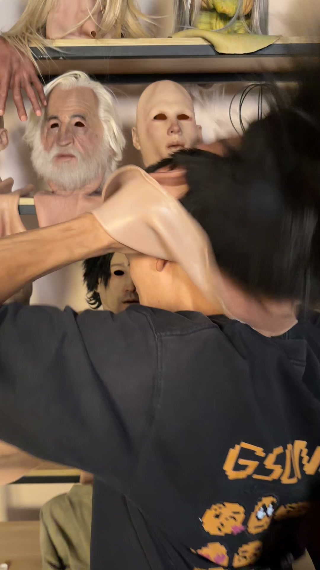 Hyper-Realistic Silicone Face Masks