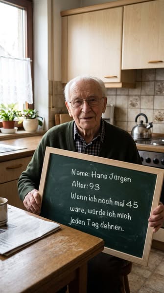 Dehnt vom Fuß bis in den Rücken