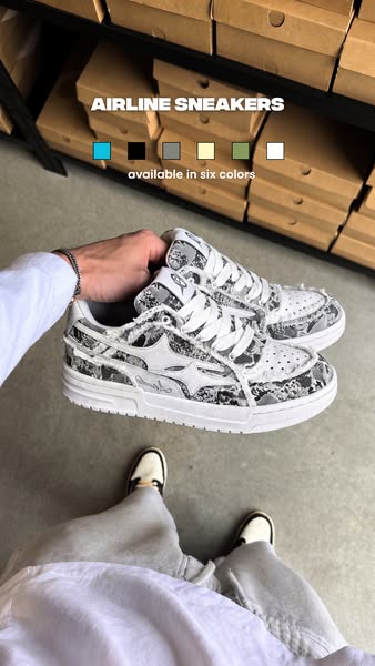 "AIRLINE" Dust Grey