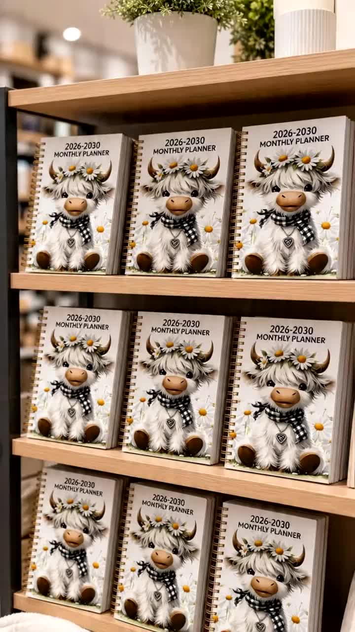 2026-2030 Monthly Planner