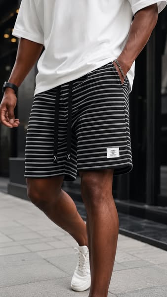 Tavo Stripe Short