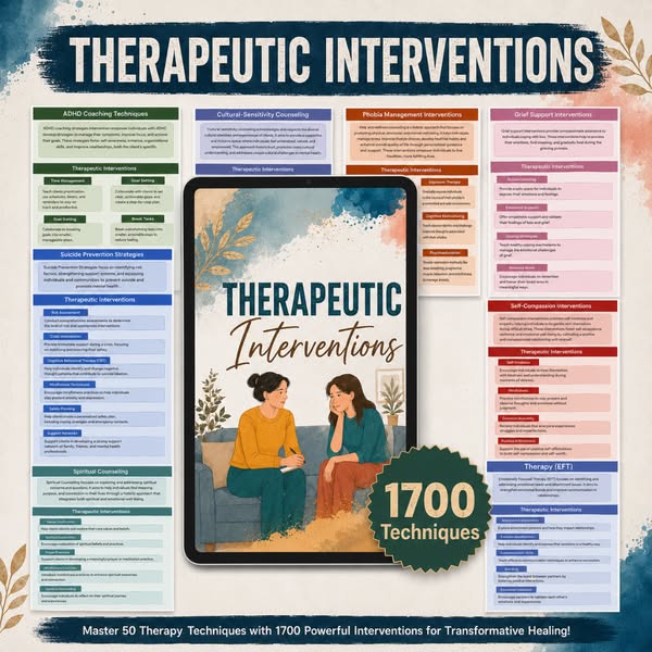 90% Off Therapy Interventions Guide