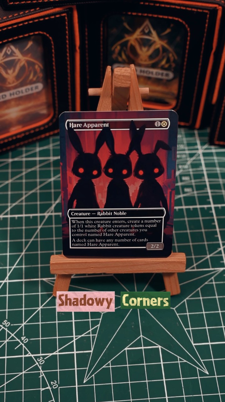 Cute Rabbits... Deadly Commander Deck.