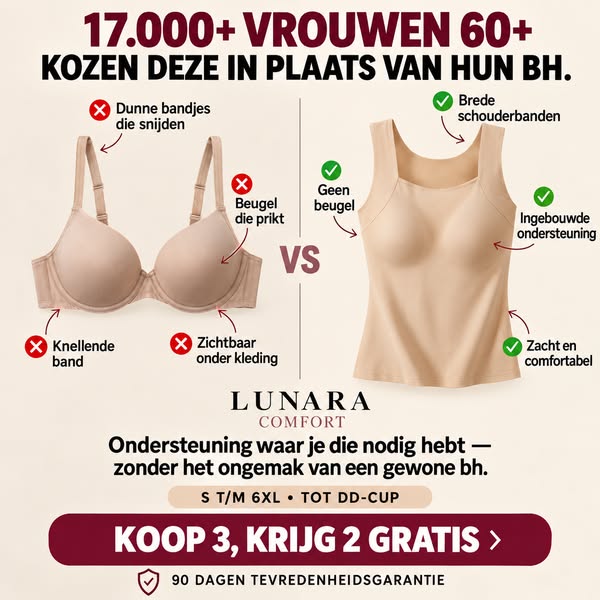 NOG STEEDS EEN BH DIE KNIJPT?