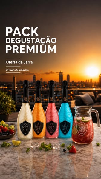 Pack Degustação Premium + Oferta da Jarra