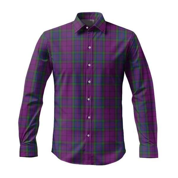 Wardlaw Tartan Long Sleeve Button Up Shirt |Tartan Vibes Clothing