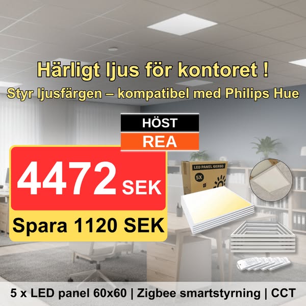 PlusLED | Stor Höstrea