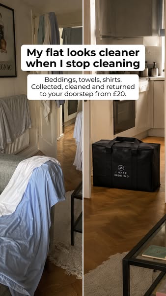 Your flat isn’t a drying rack.