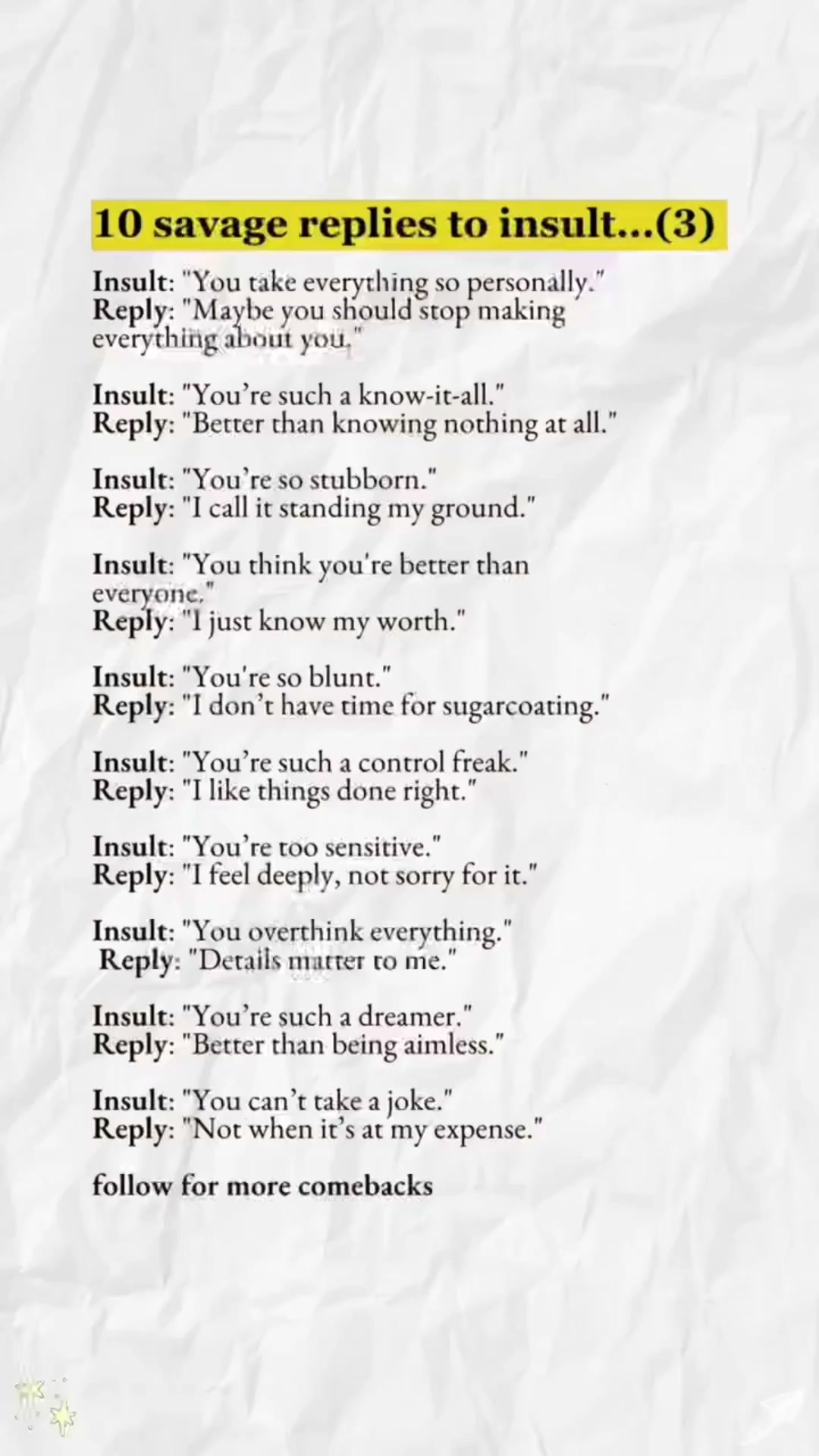 Talk Is Power.