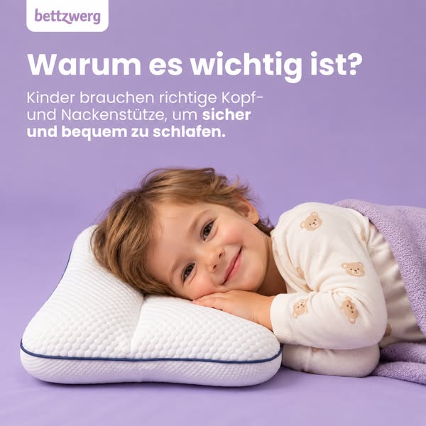 Das Kinderkissen, das mitwächst.