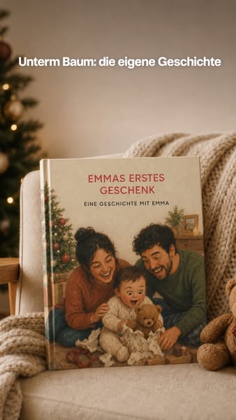 Erstelle das Weihnachtsbuch deines Kindes